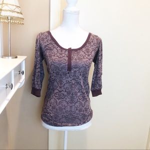 •Lucky Brand | Purple Soft Shirt•